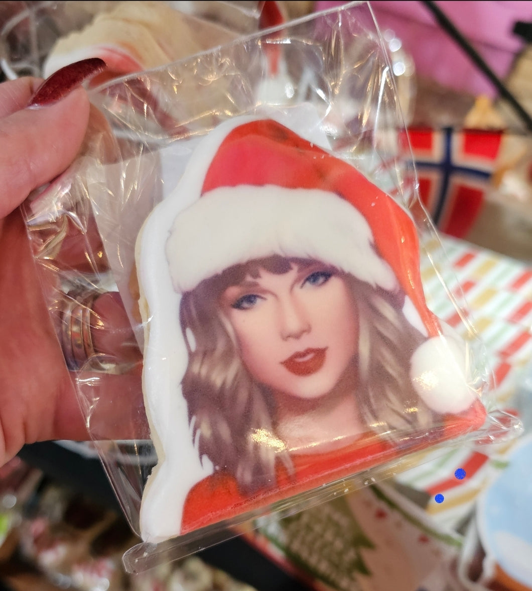 Taylor Swift Christmas Cookie